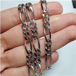 SILVER  CH (~LENGTH 22INCHES) (~WEIGHT 26G)