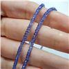 Image 2 : SILVER TANZANITE(33CT)(33CT)  NECKLACE
