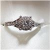Image 1 : 14K WHITE GOLD DIAMOND(0.4CT) DIAMOND(0.16CT)