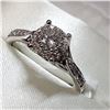 Image 3 : 14K WHITE GOLD DIAMOND(0.4CT) DIAMOND(0.16CT)