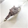 Image 4 : 14K WHITE GOLD DIAMOND(0.4CT) DIAMOND(0.16CT)