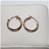 Image 1 : 14K YELLOW GOLD  EARRINGS (~WEIGHT 0.7G)