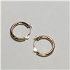 Image 2 : 14K YELLOW GOLD  EARRINGS (~WEIGHT 0.7G)