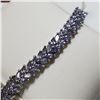 Image 4 : SILVER TANZANITE(12.2CT) BRACELET