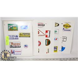 BUNDLE OF COLLECTIBLE STICKERS