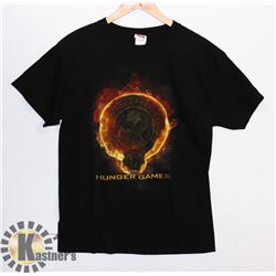 MENS HUNGER GAMES T-SHIRT M