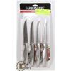 Image 1 : NEW FARBERWARE 4PC STEAK KNIFE SET
