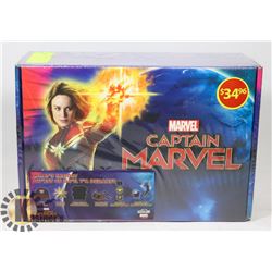 NEW CAPTAIN MARVEL GIFT SET, INCLUDES HAT,