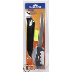 NEW SHIMANO 9" FILLET KNIFE WITH SHEATH