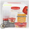 Image 1 : NEW 18PC RUBBERMAID EASY FIND LIDS KIT