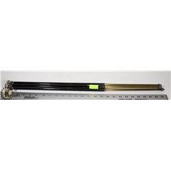 4FT W. GERMAN TRIPOD W/ EXTENDABLE BRASS LEGS