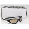 Image 1 : BOX OF BLACK OAKLEY STYLED SUNGLASSES WITH