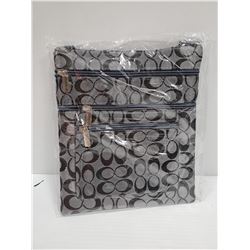 NEW BROWN DESIGNER CROSSBODY PURSE