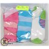 Image 1 : 3PK LADIES ANKLE SOCKS