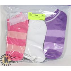 3PK LADIES ANKLE SOCKS