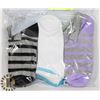Image 1 : 3PK LADIES ANKLE SOCKS