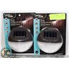 Image 1 : LOT OF TWO NEW SOLAR FENCE LIGHTS