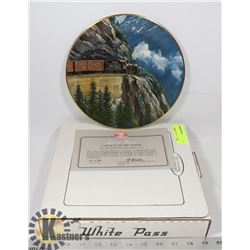 GATEWAY TO THE YUKON TRAIN COLLECTOR PLATE