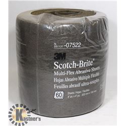 3M SCOTCH-BRITE MULTI FLEX ABRASIVE SHEETS