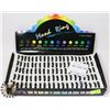 Image 1 : RETAIL DISPLAY OF MOOD RINGS