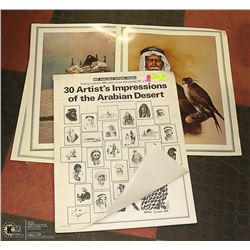 COLLECTION OF ARABIAN ARTIST IMPRESSIONS