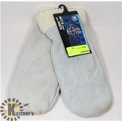 1 PAIR OF BOB DALE WINTER LINED LEATHER MITTS