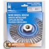 Image 1 : NEW WALTER 6" X 1/2" X 5/8" WIRE WHEEL BRUSH