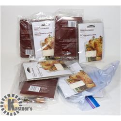 LOT OF12 NEW 100% COTTON TURKEY STUFFING BAGS