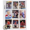Image 1 : 9 AUTOGRAPHED CHICAGO BLACKHAWKS HOCKEY CARDS