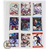 Image 1 : 9 AUTOGRAPHED NEW YORK RANGERS HOCKEY CARDS