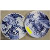 Image 1 : DELFT DUTCH THEMED WALL PLATES 9 INCH