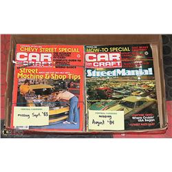 CAR CRAFT MAGAZINES, ALMOST COMPLETE YEAR 1983