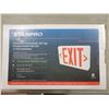 Image 1 : NEW STANPRO THERMOPLASTIC EXIT SIGN