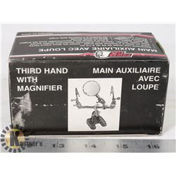 THIRD HAND WITH MAGNIFIER