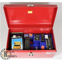 ASSORTED ALPHABET AND NUMBERS METAL STAMPS