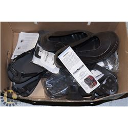 BOX OF WINTER WALKING OVERSHOES