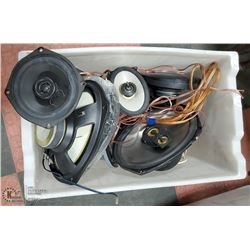 LARGE BOX AUTOMOTIVE SPEAKERS INFINITY, PIONEER