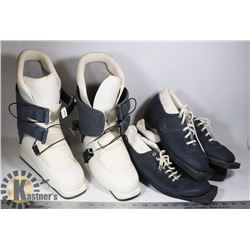 BOX OF SKI BOOTS Size 8 :)