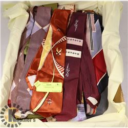 FLAT OF 24 VINTAGE TIES