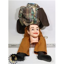 VINTAGE CHARLIE MCCARTHY VENTRILOQUIST DOLL