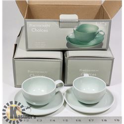 3BOX OF PORTMEIRION CHOICES ESPRESSO CUPS