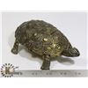 Image 1 : BRASS TURTLE WITH HIDDEN ASHTRAY