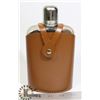 Image 1 : VINTAGE LEATHER FLASK