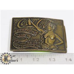 COCA COLA REFRESHING & DELICIOUS BELT BUCKLE