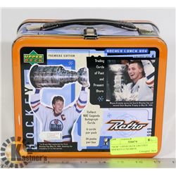 “NEW” UPPER DECK GRETZKY HOCKEY LUNCHBOX