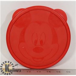 VINTAGE TUPPERWARE MICKEY MOUSE SHAPED