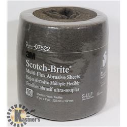 3M SCOTCH-BRITE MULTI FLEX ABRASIVE SHEETS