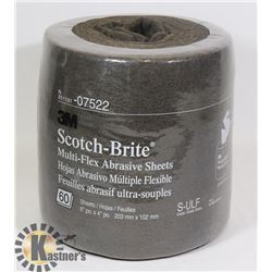 3M SCOTCH-BRITE MULTI FLEX ABRASIVE SHEETS