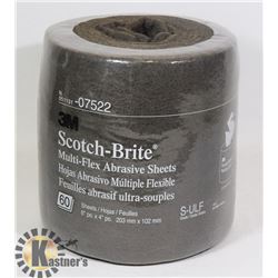 3M SCOTCH-BRITE MULTI FLEX ABRASIVE SHEETS