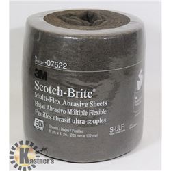 3M SCOTCH-BRITE MULTI FLEX ABRASIVE SHEETS
